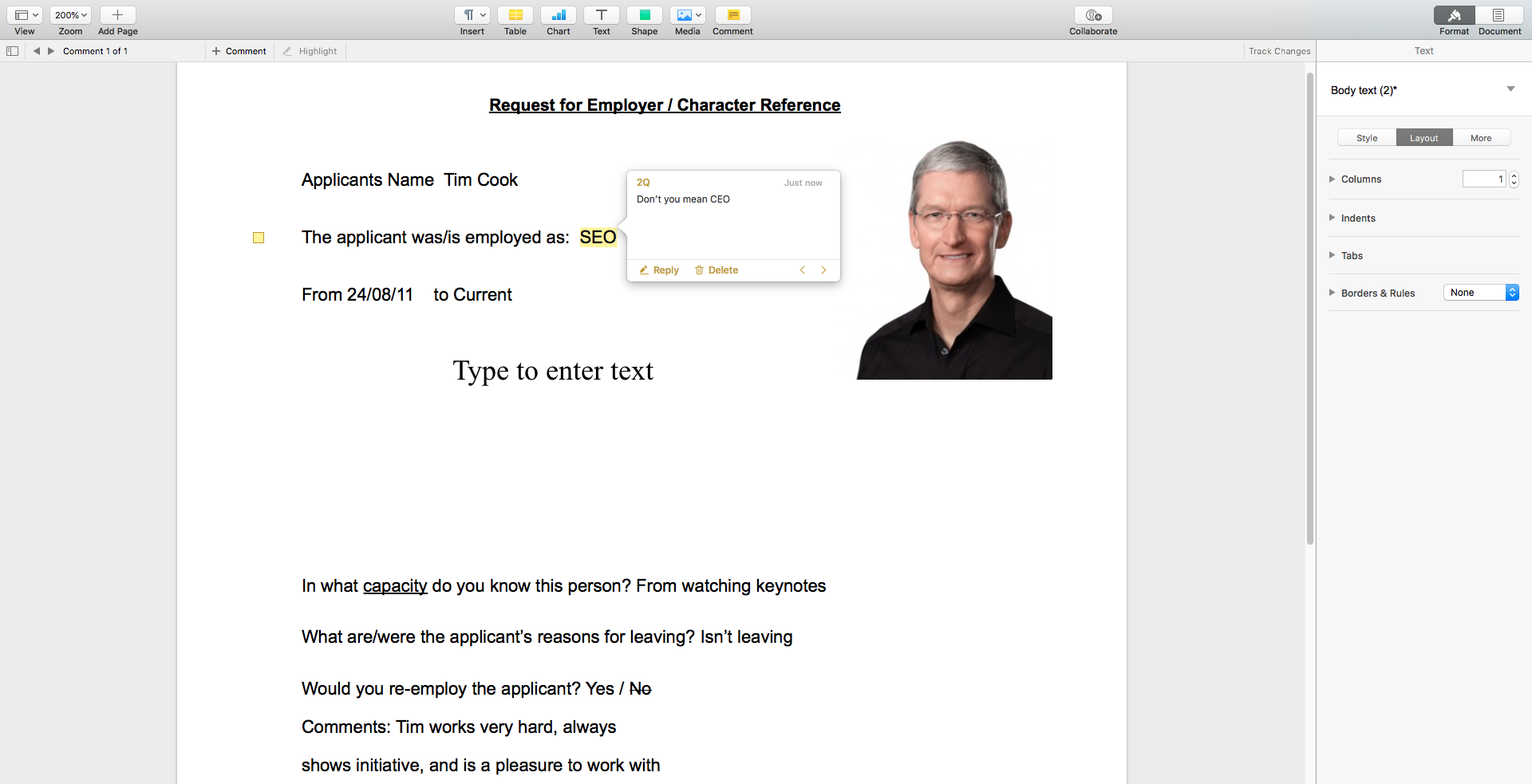 free text readers apps for mac